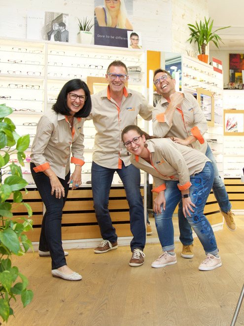 Andreas Freisinger mit dem Team